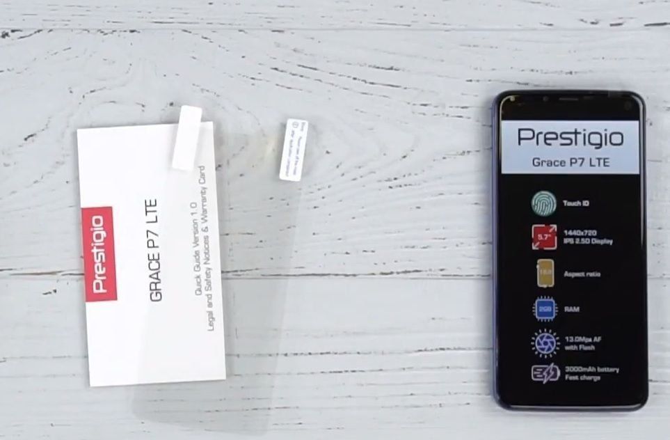 Smartphone Prestigio Grace P7 LTE - advantages and disadvantages