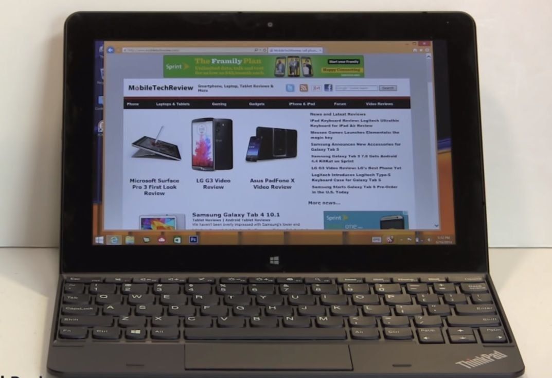 Lenovo ThinkPad Tablet 10 review