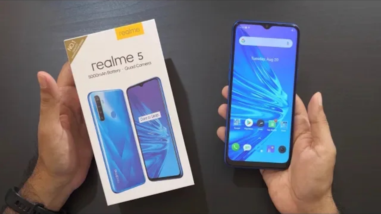 Smartphone Realme 5 - avantages et inconvénients