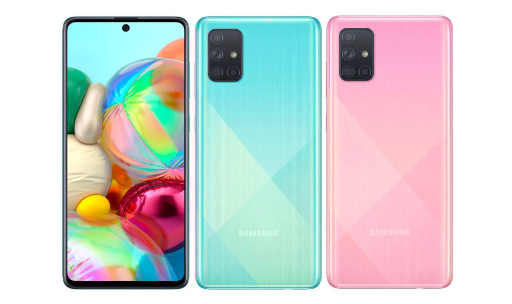 Présentation du smartphone Samsung Galaxy A71 avec les principales fonctionnalités