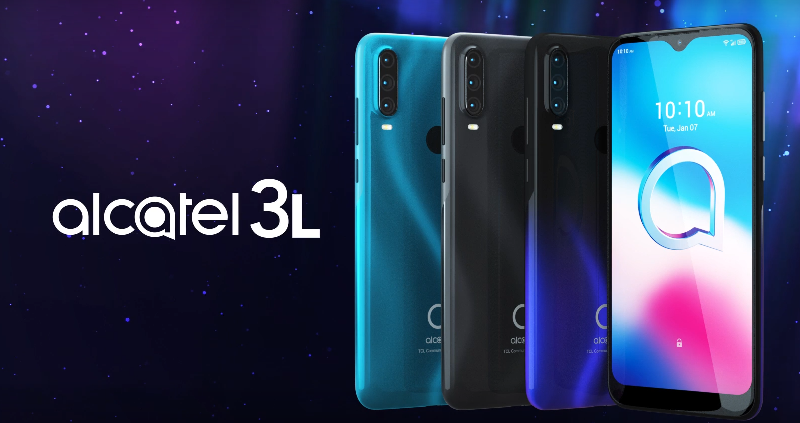 Présentation du smartphone Alcatel 3L (2020) avec les principales fonctionnalités