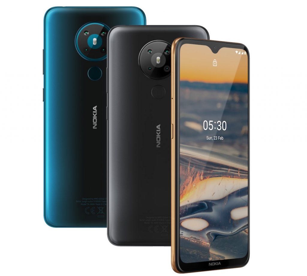 Présentation du smartphone Nokia 5.3 avec les principales fonctionnalités