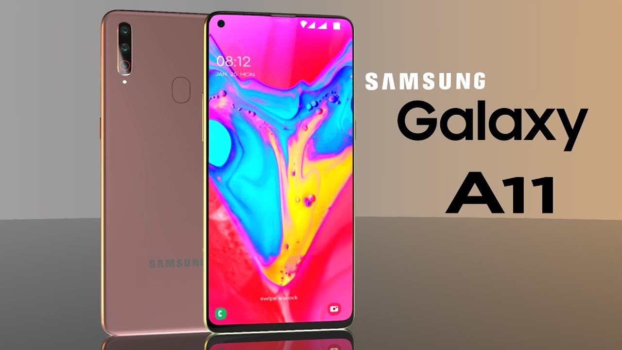 Présentation du smartphone Samsung Galaxy A11 avec les principales fonctionnalités