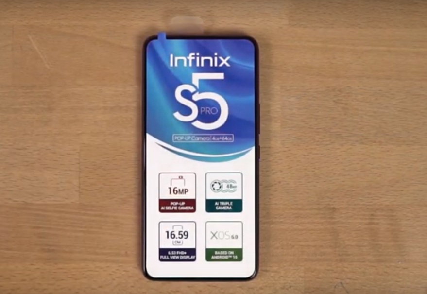 Pregled pametnog telefona Infinix S5 Pro s glavnim karakteristikama