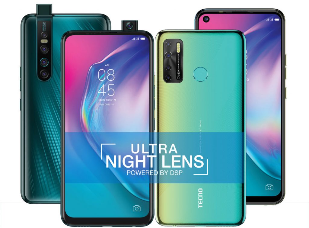 Aperçu des smartphones TECNO Camon 15 et TECNO Camon 15 Pro