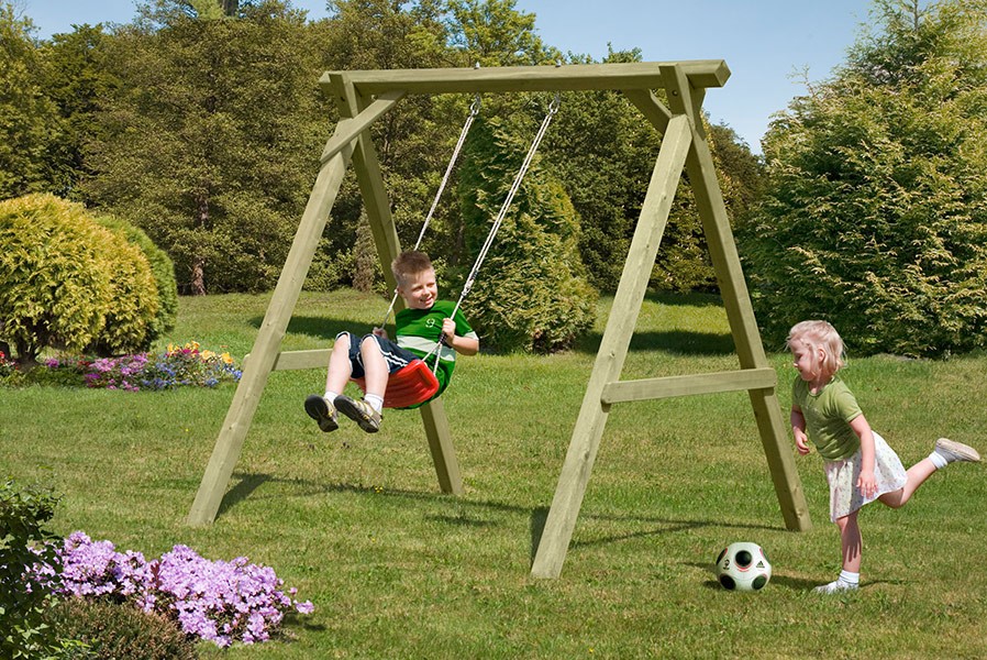 Rating of the best children's swing for a summer residence for 2025