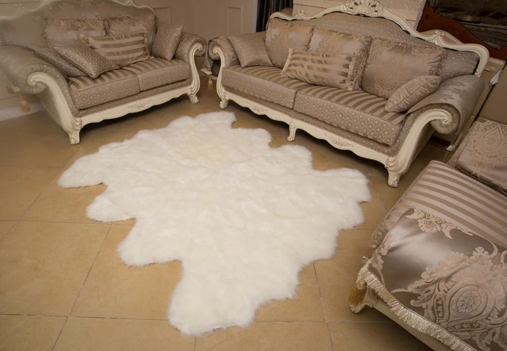 Type of faux fur carpet O SHI CAR LHT003