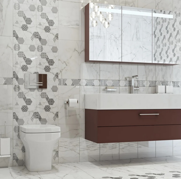 Rating of the best marble effect tiles for 2025